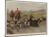 Fearful Odds! the Perils of a Hunting Country-George Goodwin Kilburne-Mounted Giclee Print