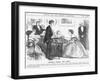 Fearful Ordeal for Jones, 1867-George Du Maurier-Framed Giclee Print