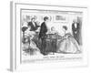 Fearful Ordeal for Jones, 1867-George Du Maurier-Framed Giclee Print