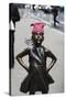 Fearless Girl Wall Street-null-Stretched Canvas