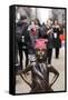 Fearless Girl Wall Street-null-Framed Stretched Canvas