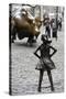 Fearless Girl Wall Street-null-Stretched Canvas