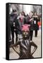 Fearless Girl Wall Street-null-Framed Stretched Canvas