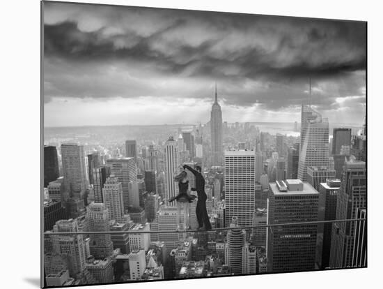 Fearless Passion-Thomas Barbey-Mounted Giclee Print