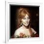 Fearless Vampire Killers or Pardon Me Your Teeth are in My Neck. Roman Polanski, Sharon Tate, 1967-null-Framed Photo