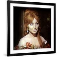 Fearless Vampire Killers or Pardon Me Your Teeth are in My Neck. Roman Polanski, Sharon Tate, 1967-null-Framed Photo