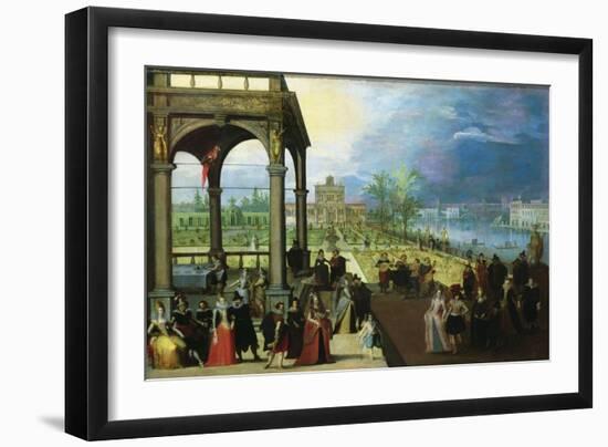 Feast in a Palace-Louis de Caullery-Framed Giclee Print