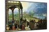 Feast in a Palace-Louis de Caullery-Mounted Giclee Print