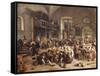 Feast in an Inn-Jan Havicksz. Steen-Framed Stretched Canvas