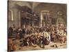 Feast in an Inn-Jan Havicksz. Steen-Stretched Canvas