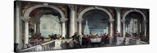 Feast in the House of Levi-Paolo Veronese-Stretched Canvas