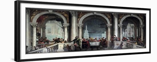 Feast in the House of Levi-Paolo Veronese-Framed Premium Giclee Print