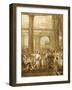 Feast in the House of Simon, 18Th/Early 19th Century-Giovanni Domenico Tiepolo-Framed Giclee Print