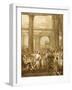 Feast in the House of Simon, 18Th/Early 19th Century-Giovanni Domenico Tiepolo-Framed Giclee Print