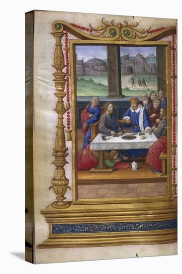 Feast in the House of Simon the Pharisee, 1500-1550-null-Stretched Canvas