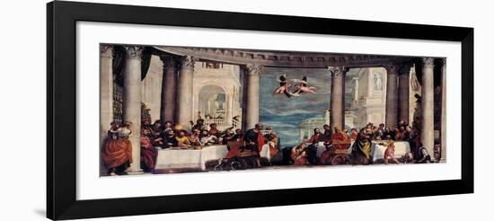Feast in the House of Simon the Pharisee, 1570-Paolo Veronese-Framed Giclee Print