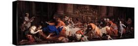 Feast in the House of Simon the Pharisee-Maria Felice Tibaldi-Subleyras-Stretched Canvas