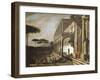 Feast in Villa of Poggioreale-Viviano Codazzi-Framed Giclee Print