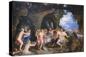 Feast of Achelous-Peter Paul Rubens-Stretched Canvas