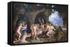 Feast of Achelous-Peter Paul Rubens-Framed Stretched Canvas