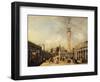 Feast of Ascension in Piazza San Marco in Venice-Francesco Guardi-Framed Giclee Print