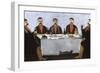 Feast of Five Princes, c.1906-Niko Pirosmanashvili-Framed Giclee Print