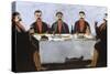 Feast of Five Princes, c.1906-Niko Pirosmanashvili-Stretched Canvas