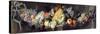 Feast of Fruits and Flowers-Abraham Brueghel-Stretched Canvas