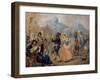 Feast of San Bruno in Serra-Luigi Del Giudice-Framed Giclee Print