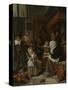 Feast of St Nicholas-Jan Havicksz Steen-Stretched Canvas