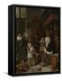 Feast of St Nicholas-Jan Havicksz Steen-Framed Stretched Canvas