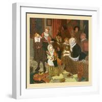 Feast Of St. Nicholas-Maud & Miska Petersham-Framed Art Print