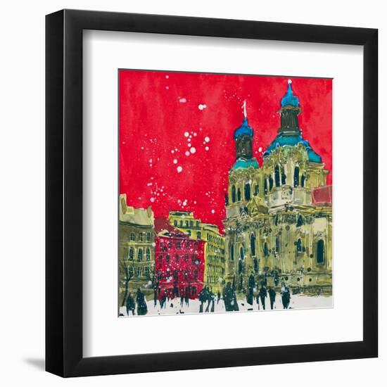 Feast of Stephen, Prague-Susan Brown-Framed Art Print