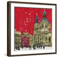 Feast of Stephen, Prague-Susan Brown-Framed Giclee Print