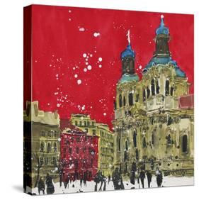 Feast of Stephen, Prague-Susan Brown-Stretched Canvas