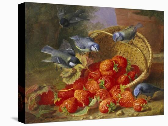 Feast of Strawberries-Eloise Harriet Stannard-Stretched Canvas