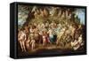 Feast of the Gods-Hendrick de Clerck-Framed Stretched Canvas