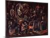 Feast of the Kings, 1913-Pavel Nikolayevich Filonov-Mounted Giclee Print