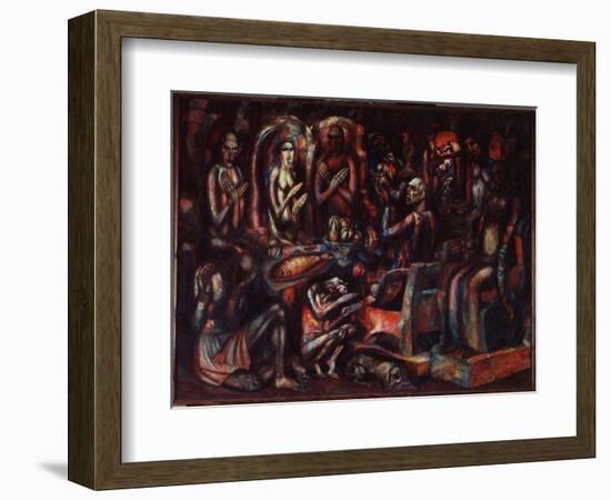 Feast of the Kings, 1913-Pavel Nikolayevich Filonov-Framed Giclee Print