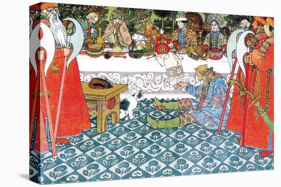 Feast-Ivan Bilibin-Stretched Canvas