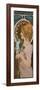 Feather, 1899-Alphonse Mucha-Framed Premium Giclee Print