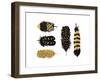 Feather Collection II - Luxe-Sandra Jacobs-Framed Giclee Print