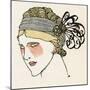 Feather Flapper Headband 1912-Francisco Javier Gose-Mounted Art Print