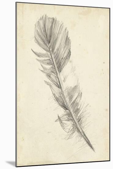 Feather Sketch I-Ethan Harper-Mounted Art Print