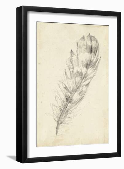 Feather Sketch II-Ethan Harper-Framed Art Print