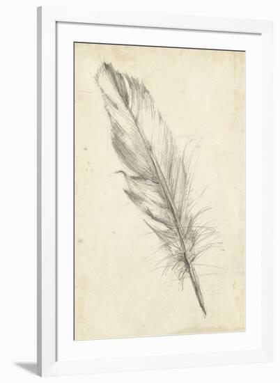 Feather Sketch III-Ethan Harper-Framed Art Print