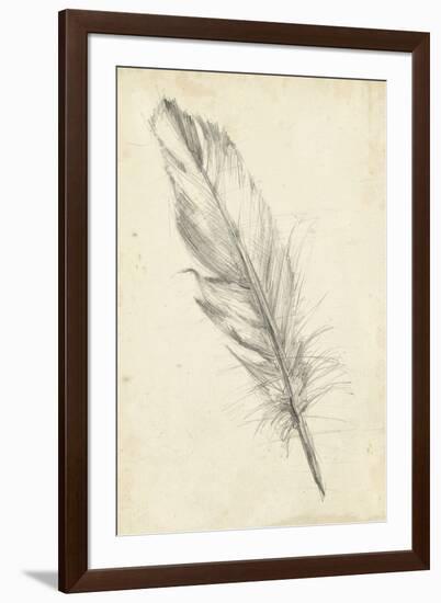 Feather Sketch III-Ethan Harper-Framed Art Print