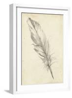 Feather Sketch III-Ethan Harper-Framed Art Print