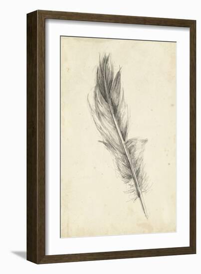 Feather Sketch IV-Ethan Harper-Framed Art Print