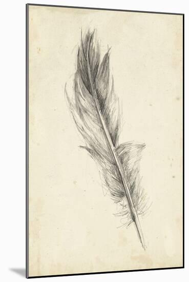 Feather Sketch IV-Ethan Harper-Mounted Art Print